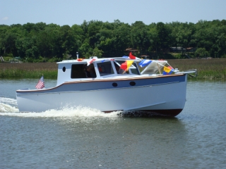 Bluejacket 27 "Perspective" launching