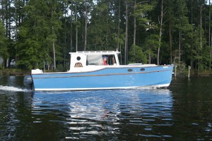 blue jacket sailboat